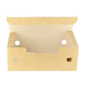 Paper Sandwich Container Kraft (25 Units)