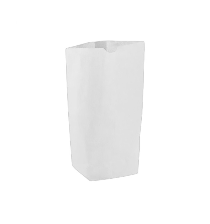 Paper Bag with Hexagonal Base White 14x19cm (1000 Units) Paper Bag with Hexagonal Base White 14x19cm (1000 Units)