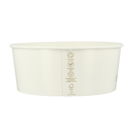 Renewable Paper Salad Bowl White 775ml Ø15cm (360 Units)