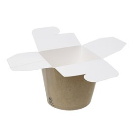 Paper Take-out Container Kraft 800ml (500 Units)