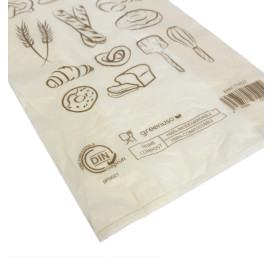 Bread T-shirt Bag Home Compost “Bakery” 30x60cm (2.000 Units) 