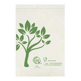 Market Bag Block Home Compost “Be Eco!” 23x33cm (3.000 Units)