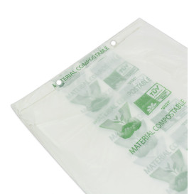 Plastic Bag Block 100% Biodegradable 30x40cm G40 (300 Units) 
