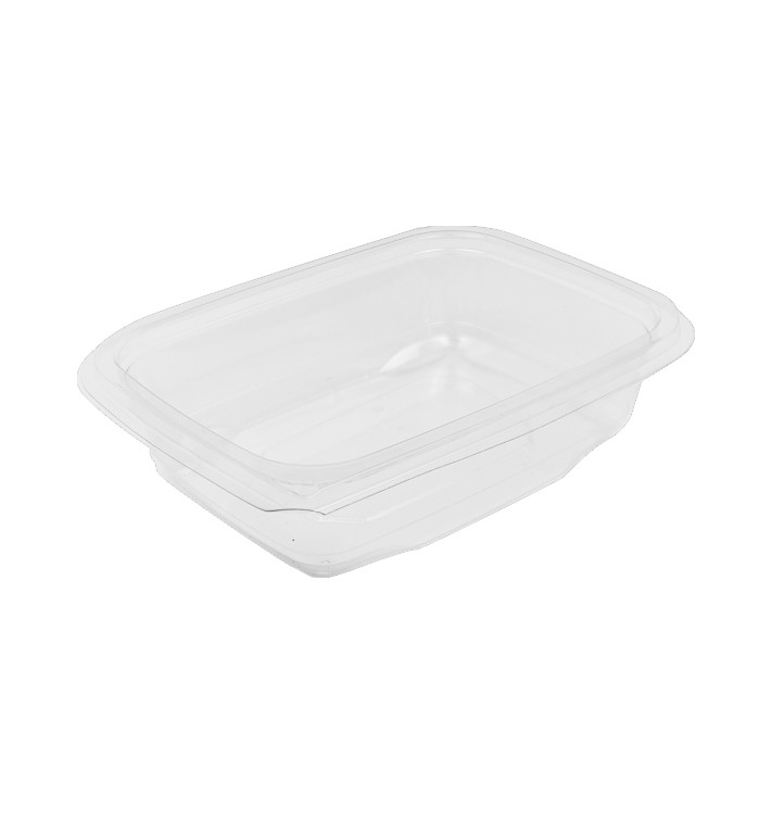 Plastic Deli Container PET Tamper-Evident 600ml 18x14x4cm (65 Units) Plastic Deli Container PET Tamper-Evident 600ml 18x14x4cm (65 Units)