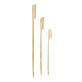 Bamboo Food Pick Golf Design 12cm (200 Units)  