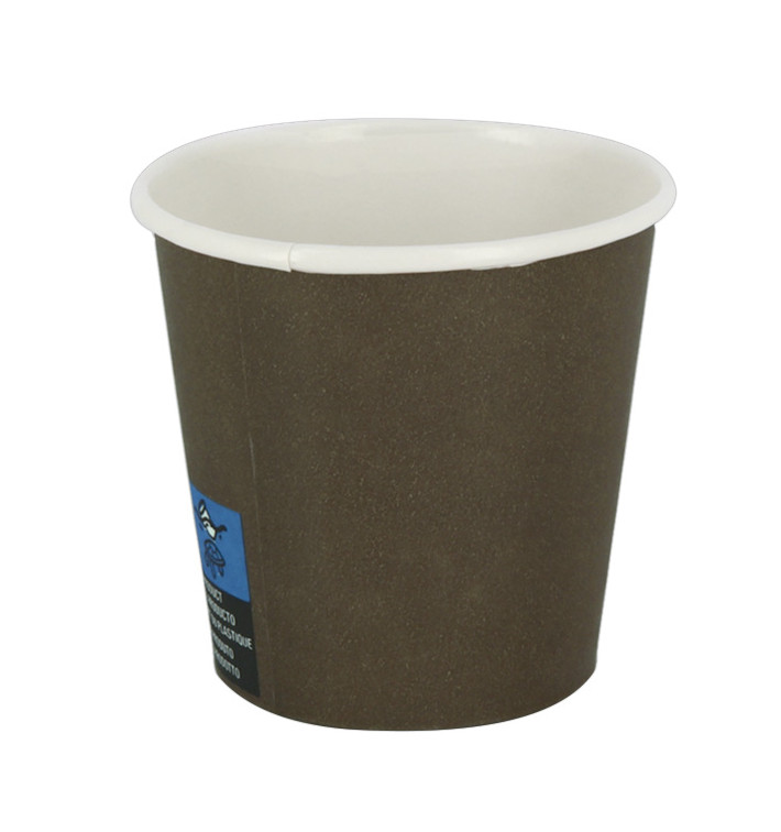 Comfy Package Small Plastic Cups with Lids Portion Cups & Dessert Cups, 4oz  100-Pack