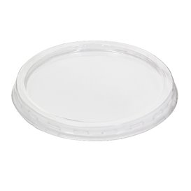 Plastic Lid PET Transparent for Cup Sauces Ø7,0cm (50 Units) 