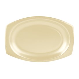 Foam Tray Honey with Lid 23x18cm (500 Units)