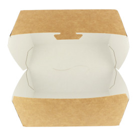 Paper Burger Box Kraft Mega Size16,5x18x9cm (200 Units)