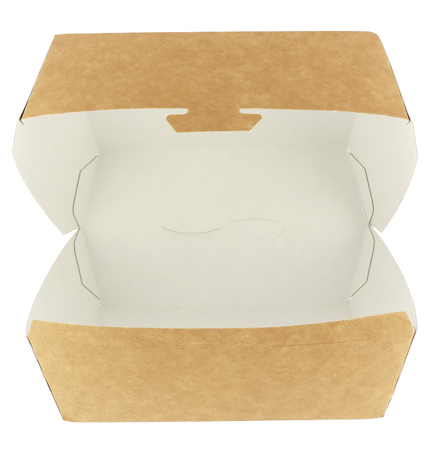 Paper Burger Box Kraft Mega Size16,5x18x9cm (200 Units)