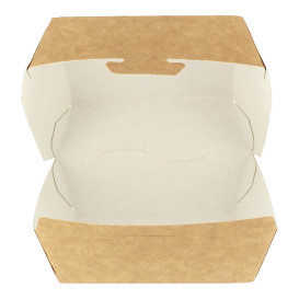 Paper Burger Box Kraft 12x12x7cm (450 Units)