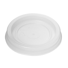 Plastic Lid PS Ø5,7cm for Cup 80/100ml (2400 Units)