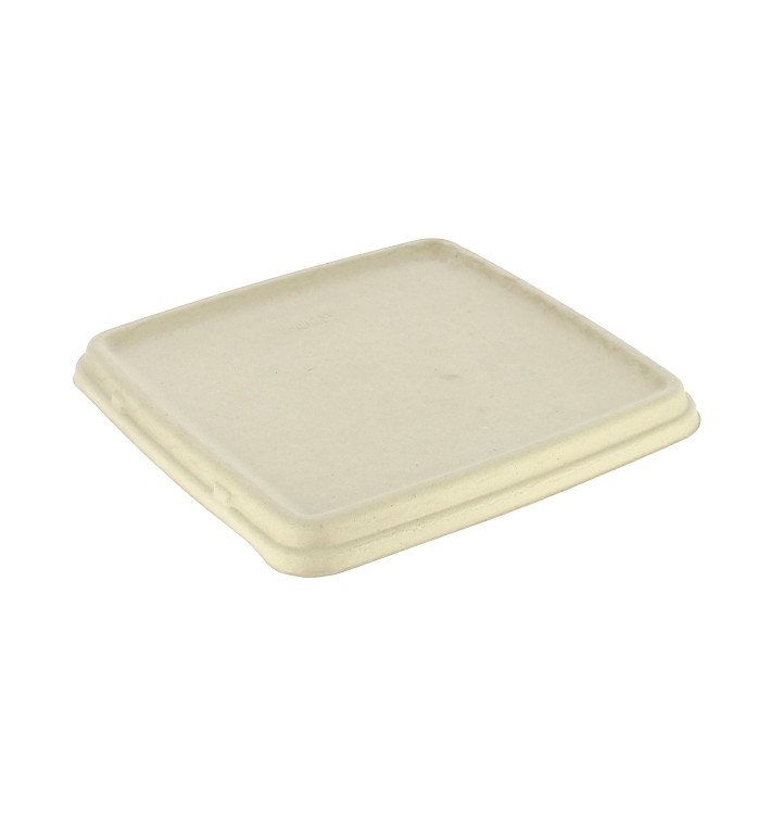 Sugarcane Lid for Container 23x23cm (75 Units)  