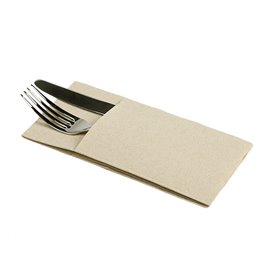 Cutlery Pocket Fold Napkin de Papel Eco 40x40cm (960 Units)