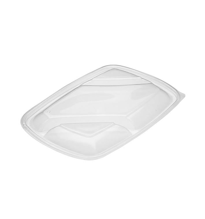 Plastic Lid for Deli Container PP Rectangular shape 3C Black 28x20cm (50 Units) 