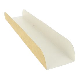 Paper Baguette Tray Kraft 30x6,1x3,2cm (1000 Units)