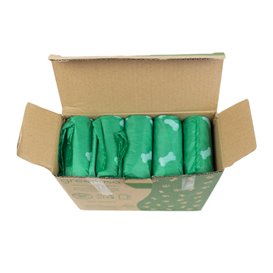 Plastic bag for dog droppings 100% bio 23x32cm (3.000 units)