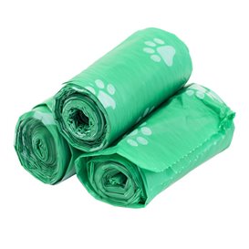 Plastic bag for dog droppings 100% bio 23x32cm (3.000 units)