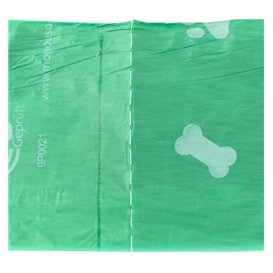 Plastic bag for dog droppings 100% bio 23x32cm (6.000 Units)