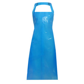 Disposable Plastic Apron PE G150 Blue 76x120cm (100 Units)