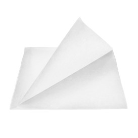 Paper Bag Grease-Proof Opened L Shape 18x18,2cm White (3000 Units)