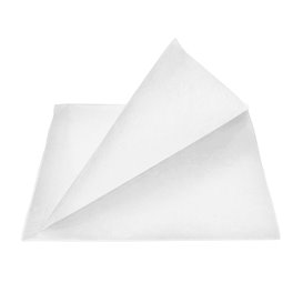 Paper Food Bag Grease-Proof Opened White L Shape 12x12,2cm (6000 Units)