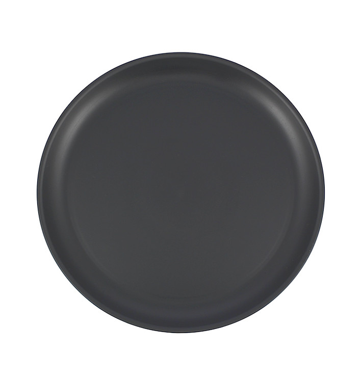 Reusable Plate Durable PP Mineral Anthracite Ø27,4cm (54 Units) Reusable Plate Durable PP Mineral Anthracite Ø27,4cm (54 Units)