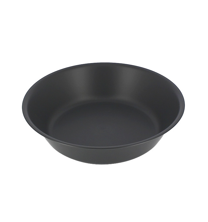 Reusable Plate Durable PP Mineral Anthracite Ø18cm (54 Units) Reusable Plate Durable PP Mineral Anthracite Ø18cm (54 Units)