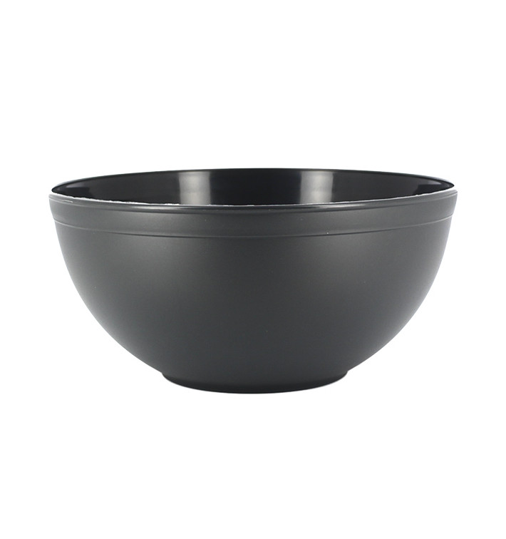 Bowl Reusable Durable PP Mineral Anthracite 2.000ml Ø20cm (36 Units) Bowl Reusable Durable PP Mineral Anthracite 2.000ml Ø20cm (36 Units)
