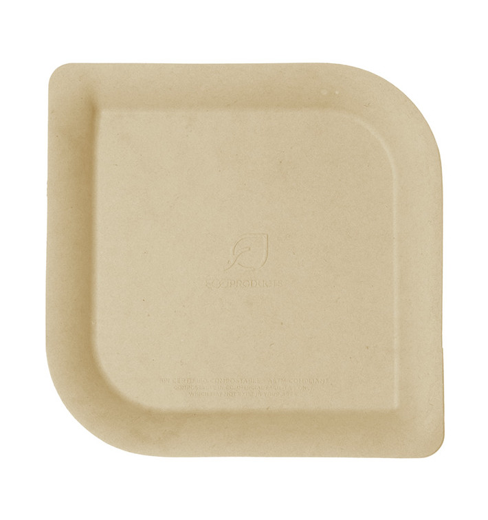 Sugarcane Plate Bagasse and Bamboo 15,0 cm (1.000 Units) Sugarcane Plate Bagasse and Bamboo 15,0 cm (1.000 Units)