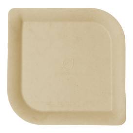 Sugarcane Plate Bagasse and Bamboo 15,0 cm (50 Units)