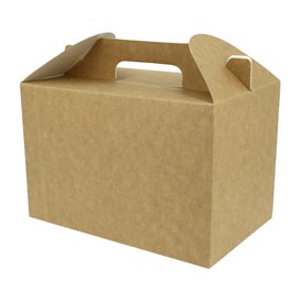Paper Menu Box Kraft 22,5x14,5x15cm (25 Units) 