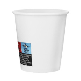 Paper Cup 3 Oz/100ml White Ø5,8cm (50 Units)