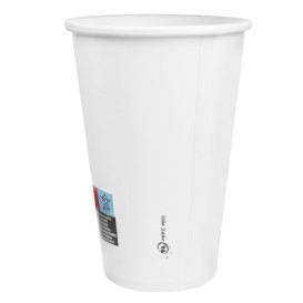 Paper Cup 20 Oz/600ml White Ø9,4cm (20 Units) 