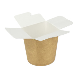 Paper Take-Out Container 100% ECO Kraft 16Oz/480ml (50 Units)