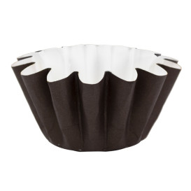 Paper Baking Mold Brown Ø8x6,5 cm (15 Units) 