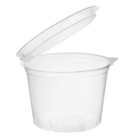 250ml Disposable Plastic Cups With Lids Salad Cup Transparent Plastic  Dessert Bowl Container With Lid For Bar Cafe Home Party