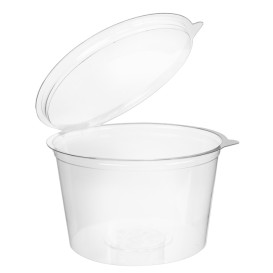 Plastic Container APET Round shape Transparente 250ml Ø12cm (480