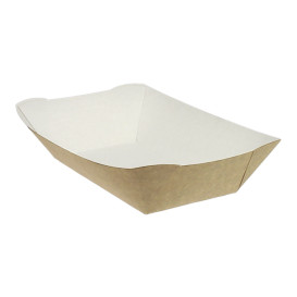 Paper Food Boat Tray Kraft 780ml 15,5x9x5,5cm (450 Units)