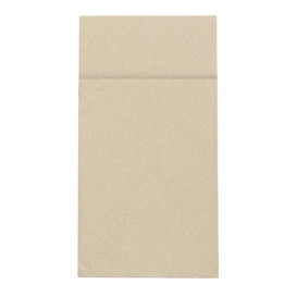 Cutlery Pocket Fold Napkin de Papel Eco 40x40cm (60 Units) 