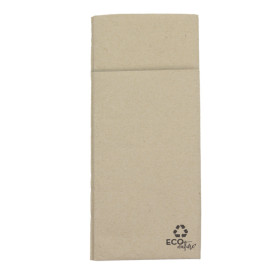 Cutlery Pocket Fold Napkin de Papel Eco 32x40cm (30 units)