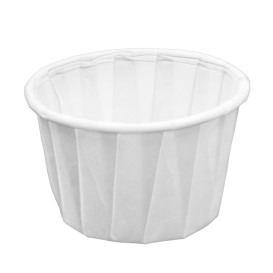 Pleated Paper Souffle Cup 37ml (250 Units) 