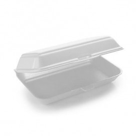 Foam Baguette Container 1 Compartments 2,40x2,10x0,70cm (125 Units) 