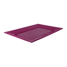 Plastic Tray Fuchsia 33x22,5cm (25 Units)