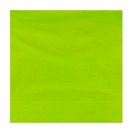 Paper Napkin Edging Pistachio 20x20cm 2C (100 Units)  