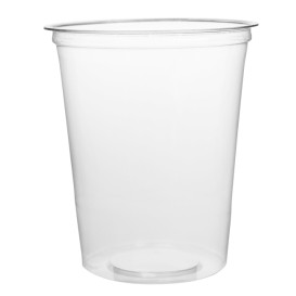 Tub Deli Container PLA Clear Compostable 940ml (500 Units)