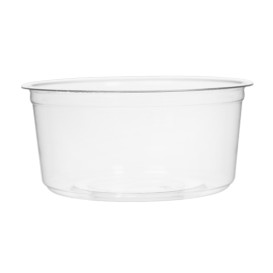 Tub Deli Container PLA Clear Compostable 355ml (50 Units) 