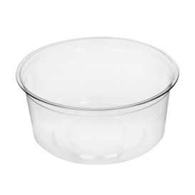 Tub Deli Container PLA Clear Compostable 355ml (50 Units) 