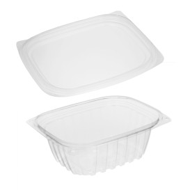 Cornstarch Deli Container with Lid PLA Compostable 355ml (100 Units)