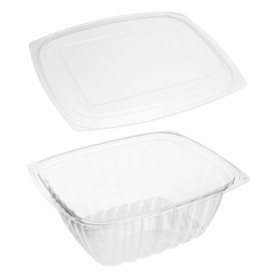 Cornstarch Deli Container with Lid PLA Compostable 940ml (50 Units) 